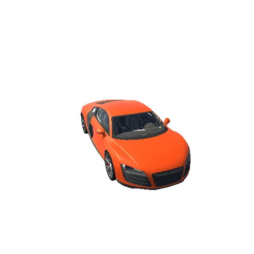 Orange Super Car 01 Variant